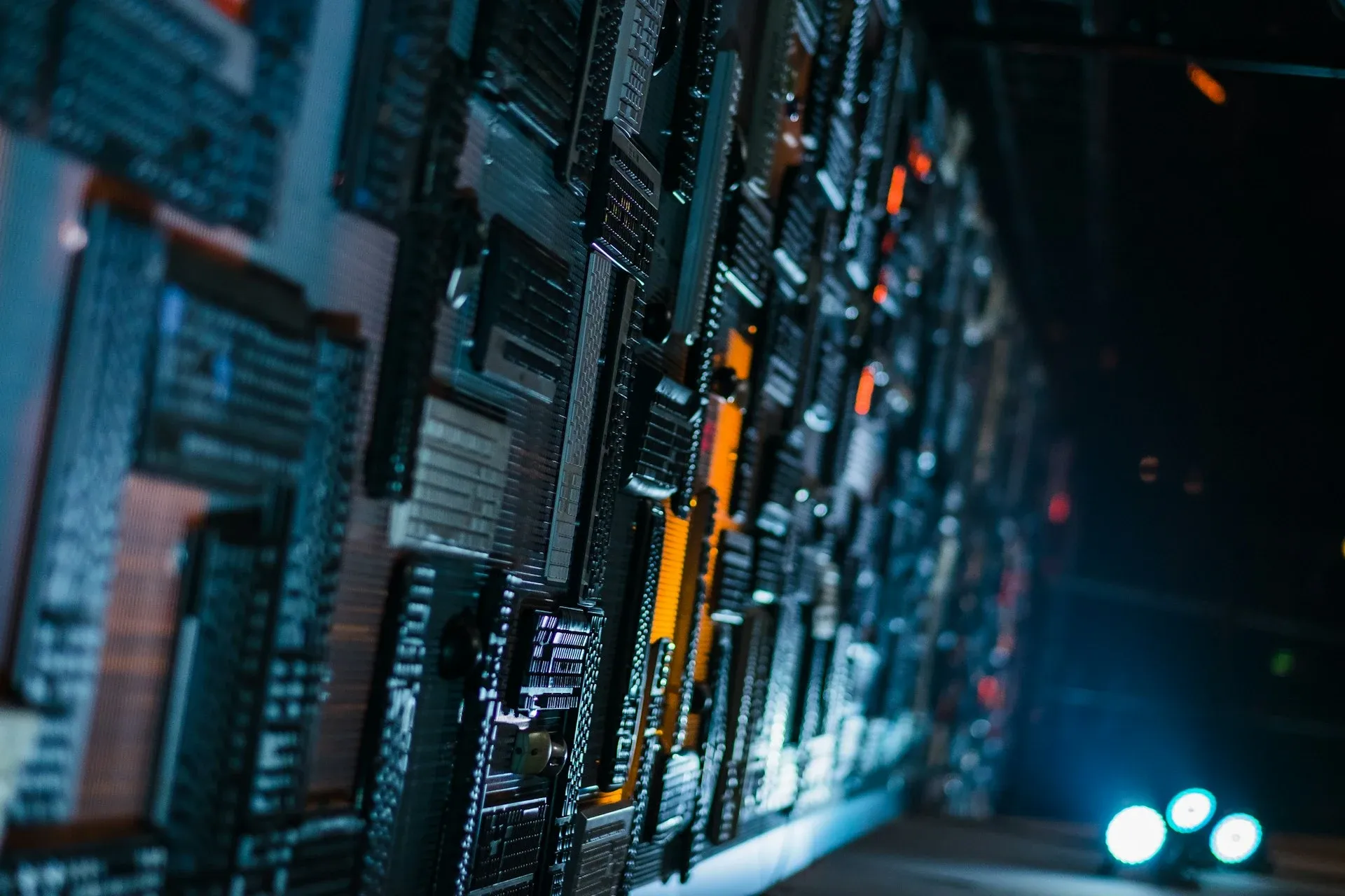 Server rack wall